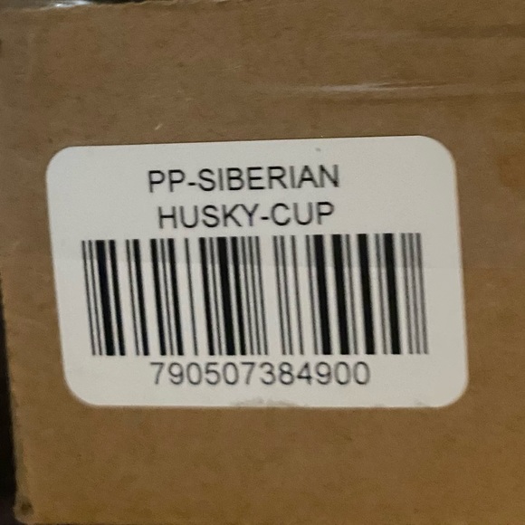 Dimension 9 Siberian Husky Dog Coffee Mug, White -New with Box & Hang Tag - Picture 4 of 5